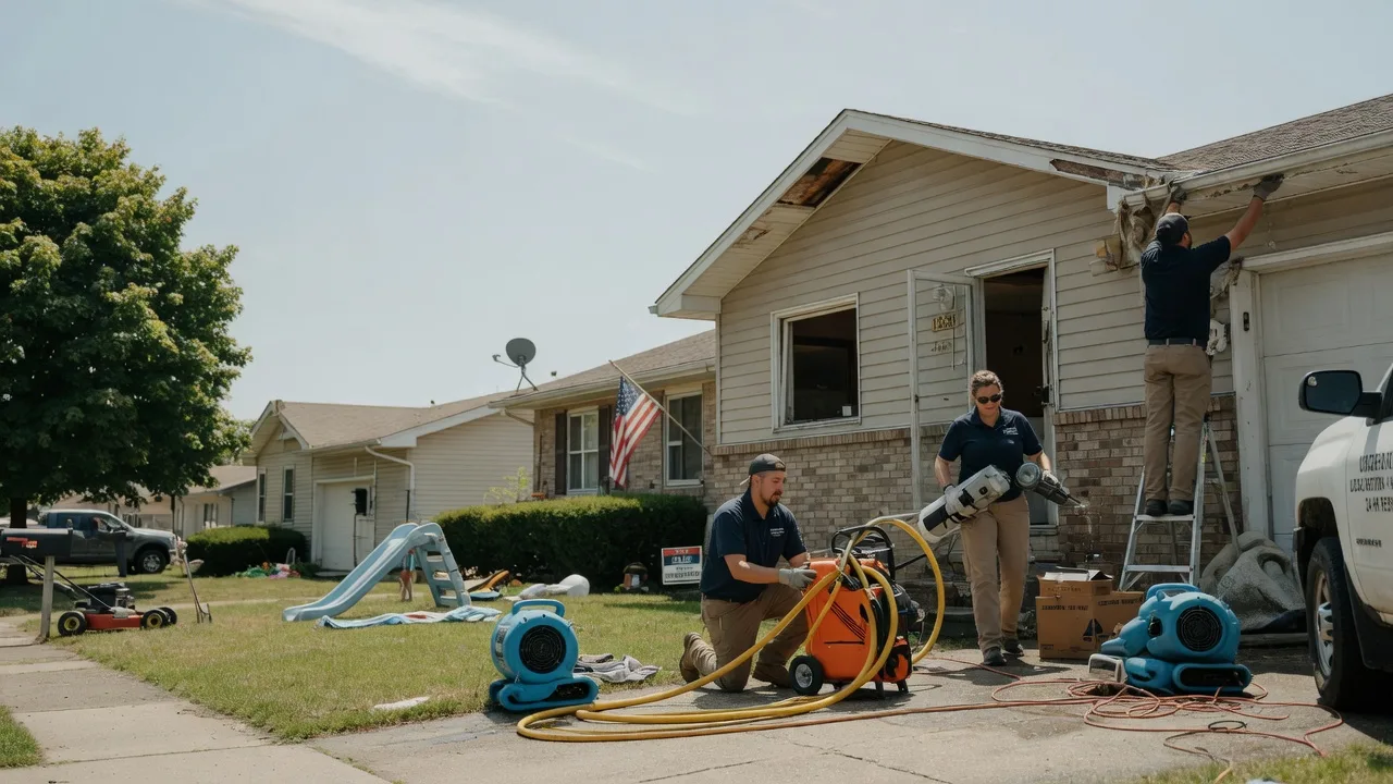 Water Damage Restoration in Greencastle, IN near me